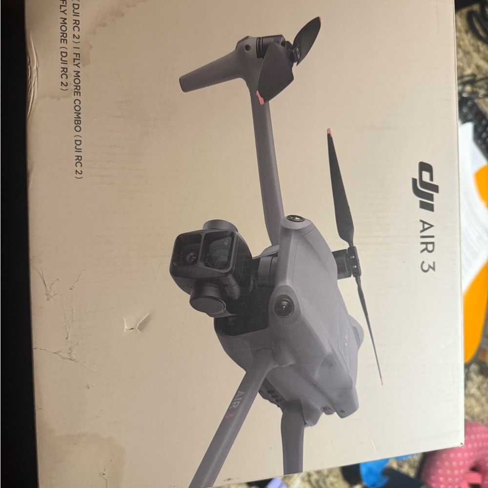 DJI Air 3 Drone in Gray with Black Accents